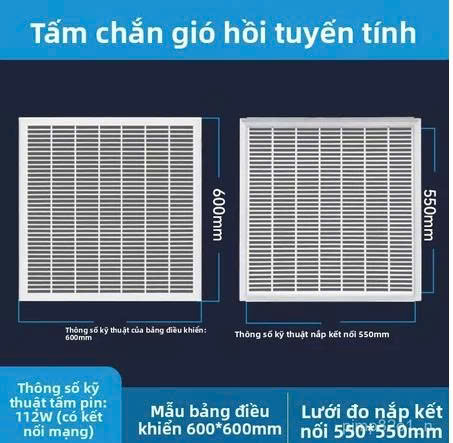 Cửa Gió ABS 600×600mm Cổ Ø300 | Cửa Gió Cấp Hồi HVAC - Ảnh 3