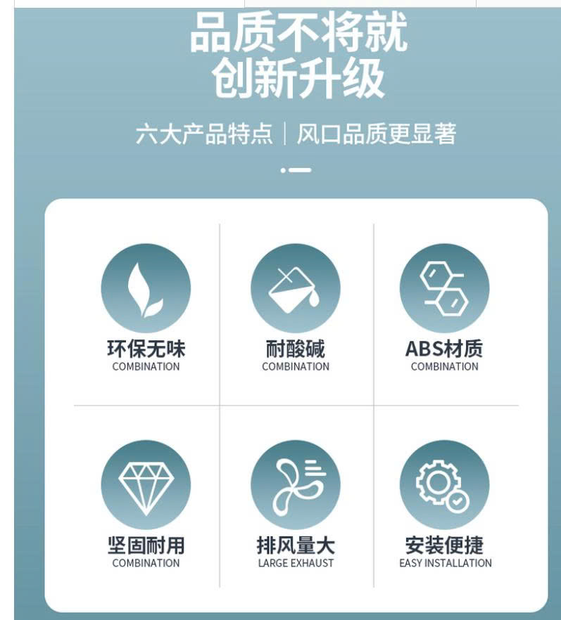 Miệng Gió Khuếch Tán Tròn ABS Φ360 Có Cánh Điều Chỉnh Gió - Ảnh 7