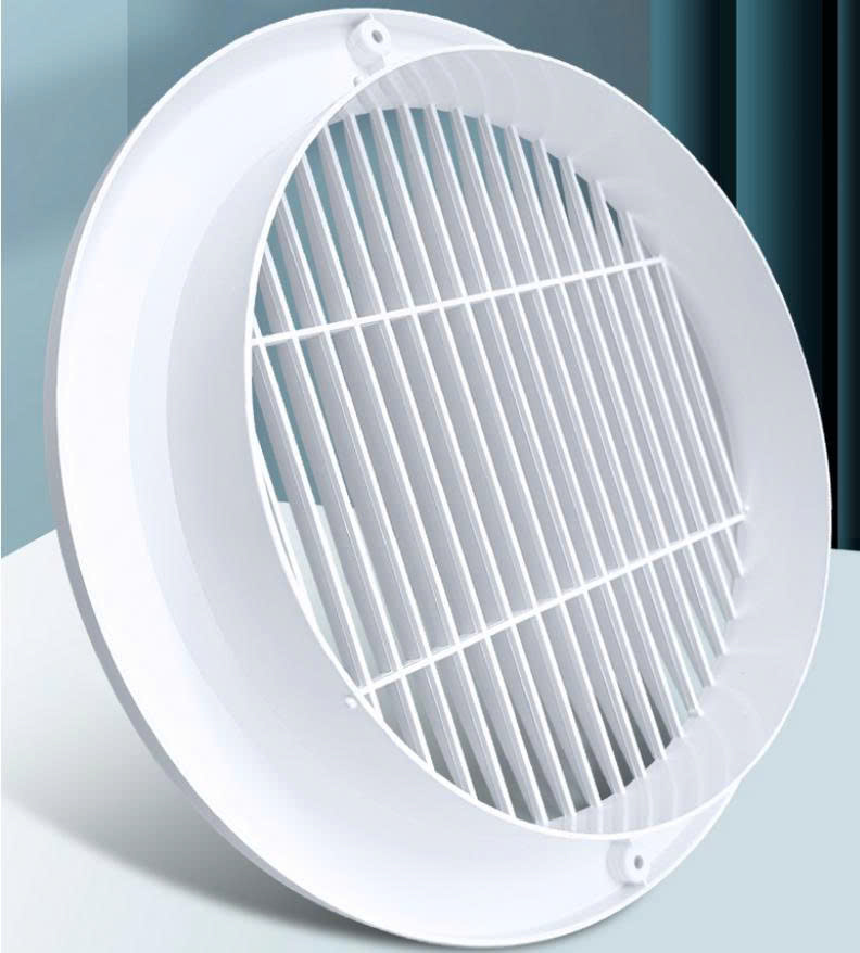 Miệng Gió Khuếch Tán Tròn ABS Φ360 Có Cánh Điều Chỉnh Gió - Ảnh 4