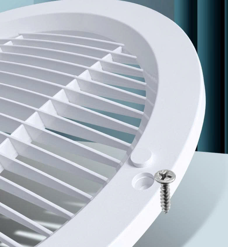 Miệng Gió Khuếch Tán Tròn ABS Φ360 Có Cánh Điều Chỉnh Gió - Ảnh 3